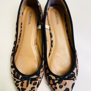 Merona Leopard Flats size 7.5